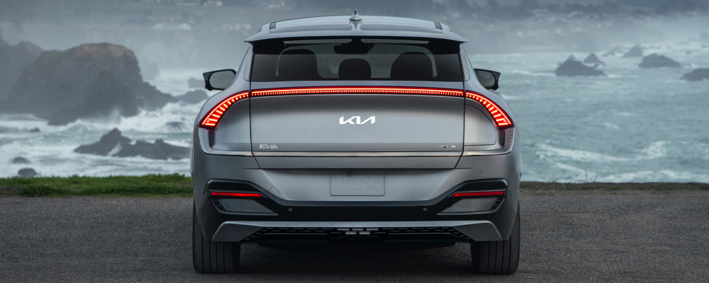 2024 Kia EV6 Rear View 2024 Kia EV6 Rear View