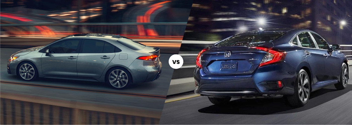 2021 Toyota Corolla vs. 2021 Honda Civic 2021 Toyota Corolla vs. 2021 Honda Civic