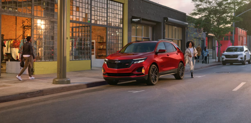 2024 Chevy Equinox 2024 Chevy Equinox in the city