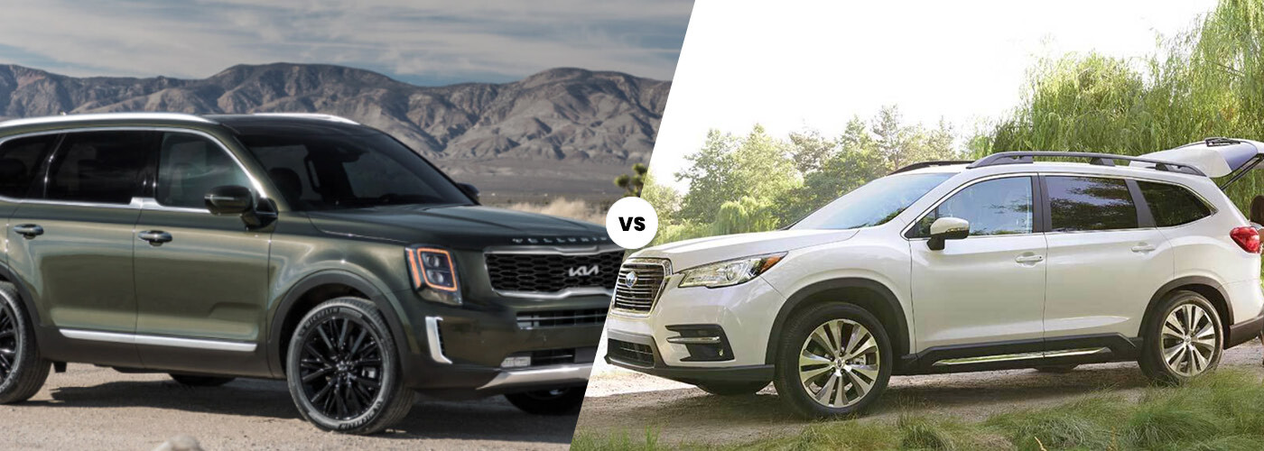 2022 Kia Telluride vs. 2022 Subaru Ascent