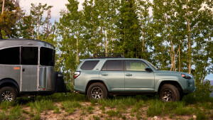 2022 Toyota 4Runner Towing Camper