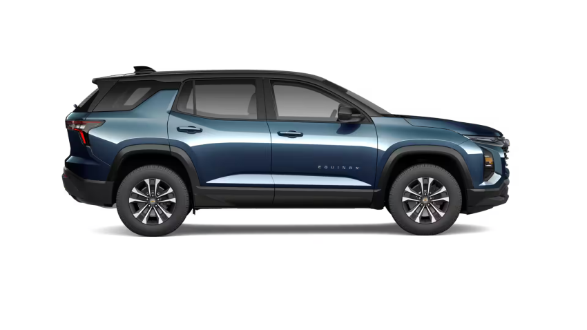 2026 Chevy Equinox LT in Lakeshore Blue Metallic with Mosaic Black Metallic Roof