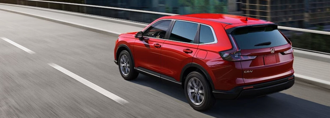 2026 Honda CR-V Driving on Public Roadway