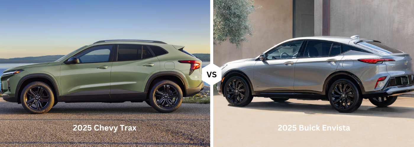 2025 Chevy Trax vs. 2025 Buick Envista