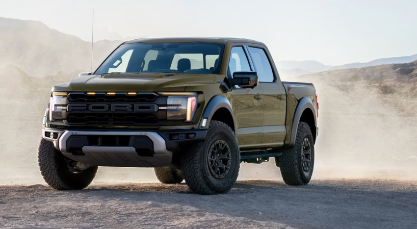 2024 Ford F-150 Raptor 2024 Ford F-150 Raptor in the dessert