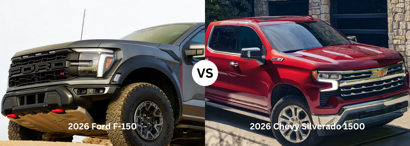 2026 Ford F-150 vs. Chevy Silverado 1500