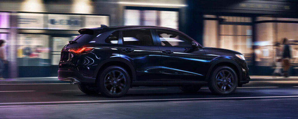 2026 Honda HR-V driving at night