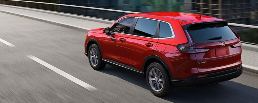 2026 Honda CR-V Driving on Public Roadway