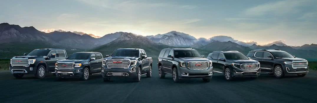 GMC Truck and SUV Lineup