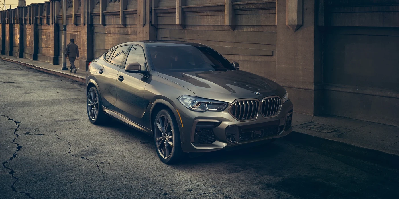 2022 BMW X6 parked on the street
