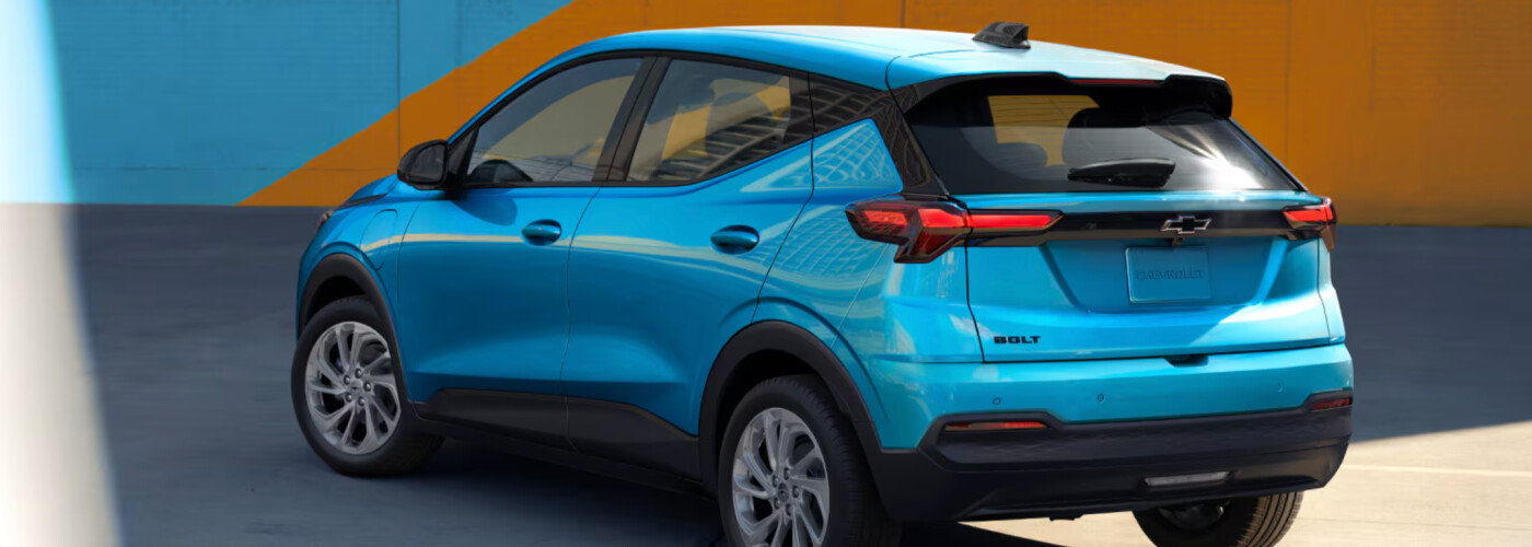 2027 Chevrolet Bolt exterior blue