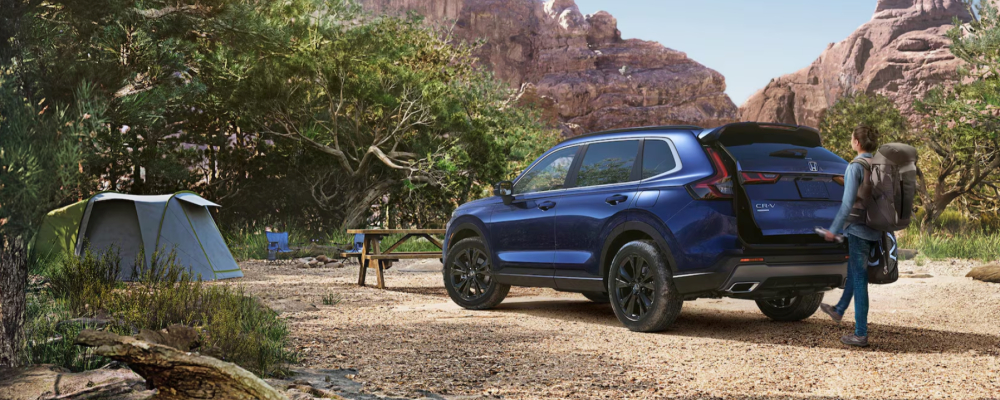 2025 Honda CR-V Sport Touring Hybrid in Canyon River Blue Metallic 2025 Honda CR-V Sport Touring Hybrid in Canyon River Blue Metallic