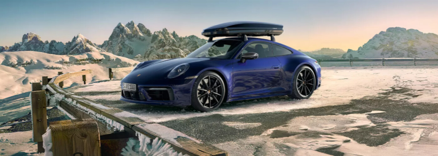 2020 Porsche Panamera in Snow 2020 Porsche Panamera in Snow
