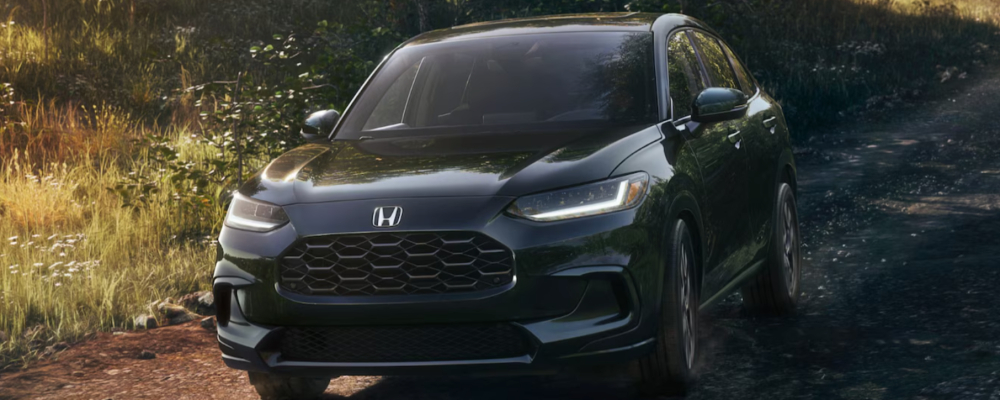 2026 Honda HR-V parked on hill in the woods
