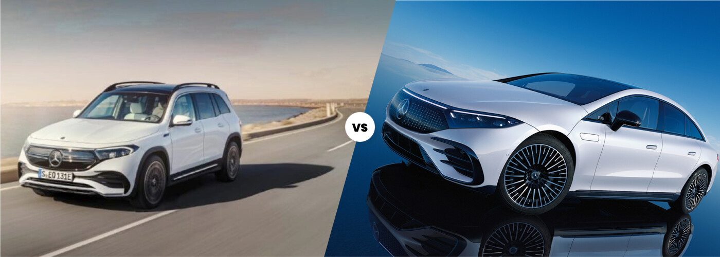 2022 Mercedes-Benz EQB vs. 2022 Mercedes-Benz EQS