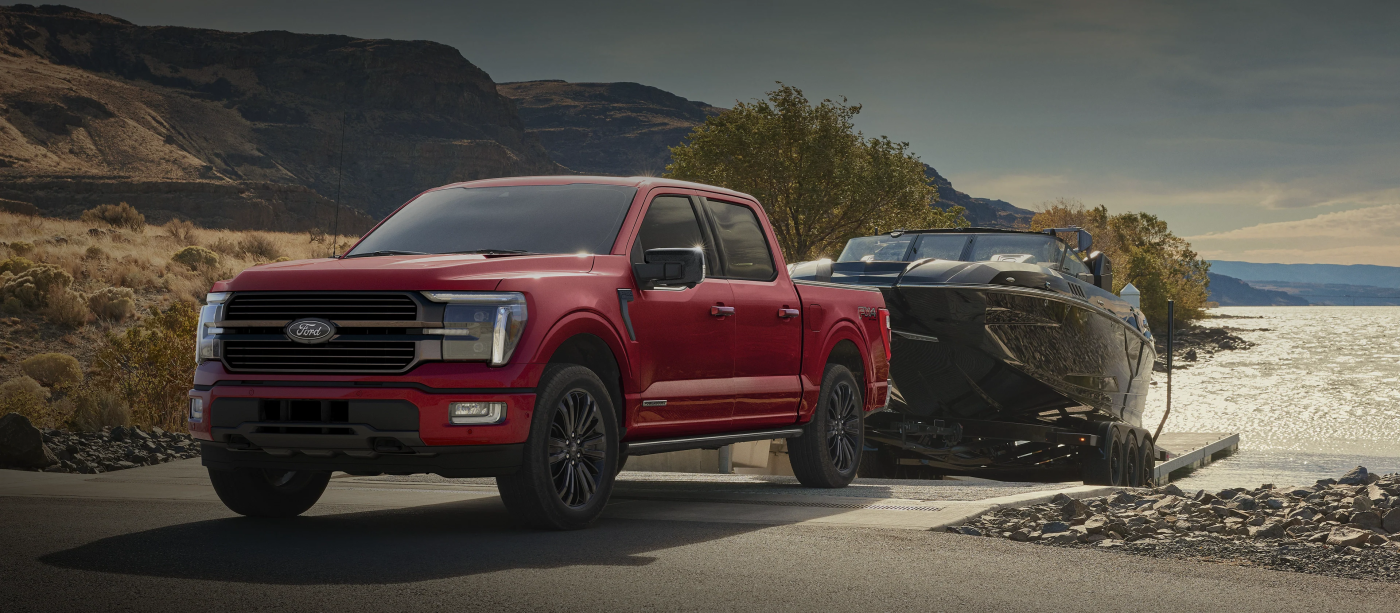 2025 Ford F-150 Towing a Boat 2025 Ford F-150 Towing a Boat