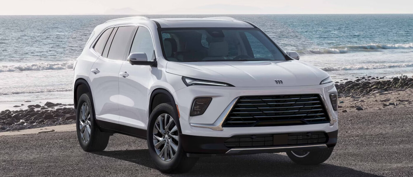 2026 Buick Enclave parked by beach