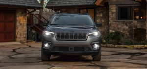 2023 Jeep Cherokee Parked in Driveway