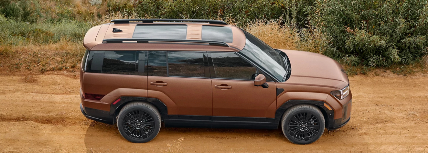 2026 Hyundai Santa Fe Limited Hybrid in Earthy Brass Matte