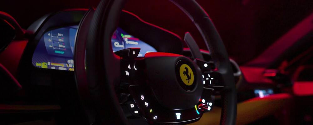 2025 Ferrari 296 GTB Dashboard