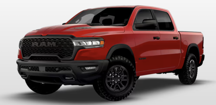 Red 2026 Ram 1500 Rebel