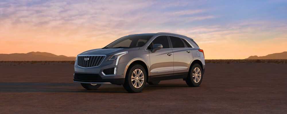 2026 Cadillac XT5 parked in desert