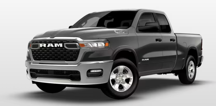 Charcoal gray 2026 RAM 1500 Big Horn