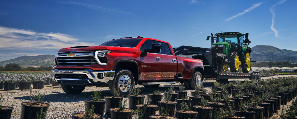 2025 Chevy Silverado 3500 Towing Farm Equipment