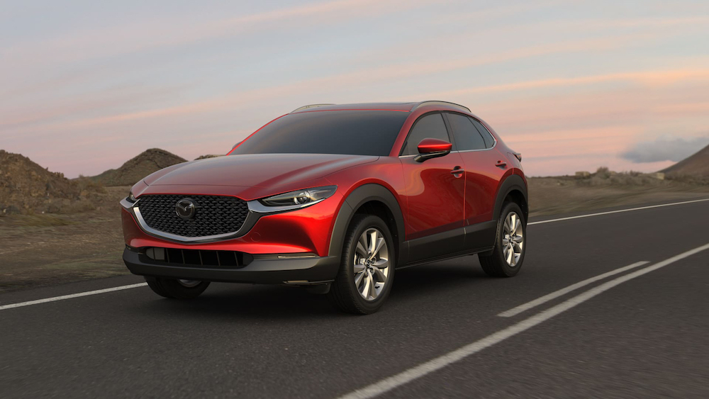 2021 Mazda CX-30 in Soul Red Crystal Metallic