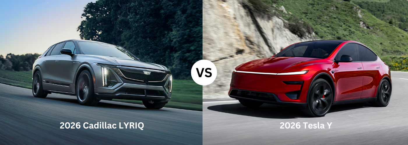 2026 Cadillac LYRIQ vs Tesla Model Y