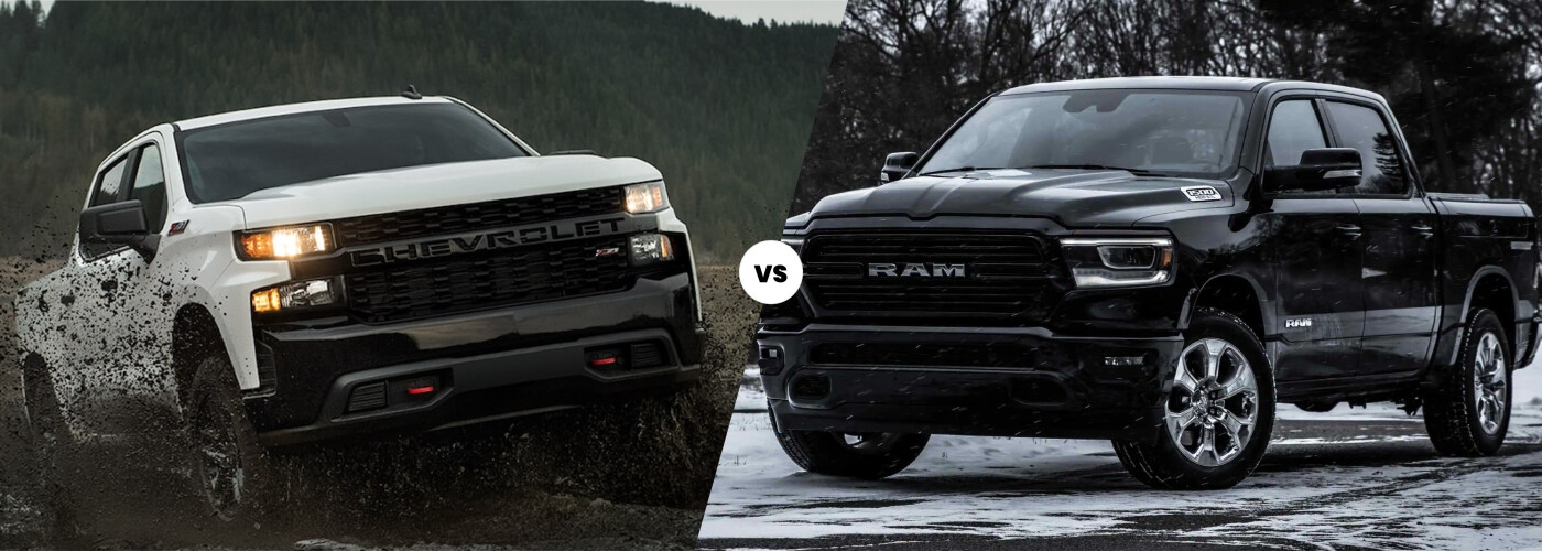 2022 Chevy Silverado 1500 vs. 2022 RAM 1500 2022 Chevy Silverado 1500 vs. 2022 RAM 1500