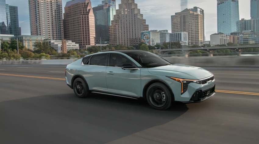 2026 Kia K4 GT-Line Turbo in Morning Haze Color