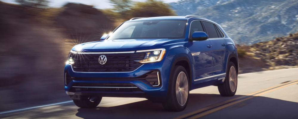 2026 Volkswagen Atlas Cross Sport Driving on Road
