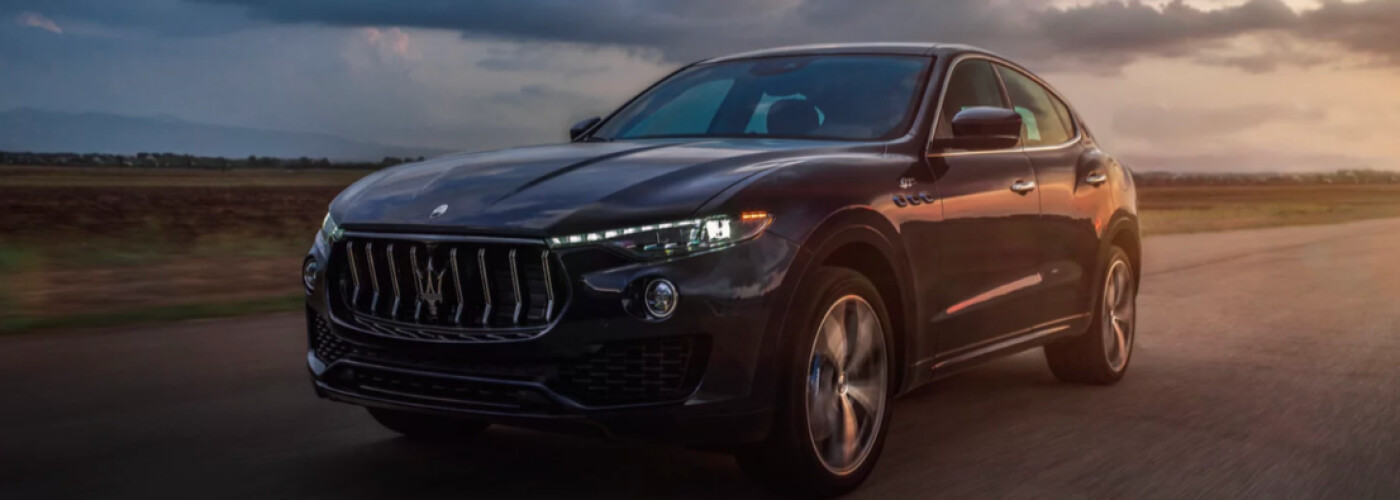 Parked at sunset 2025 Maserati Levante