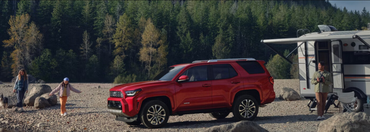 2026 Red Toyota 4Runner camping