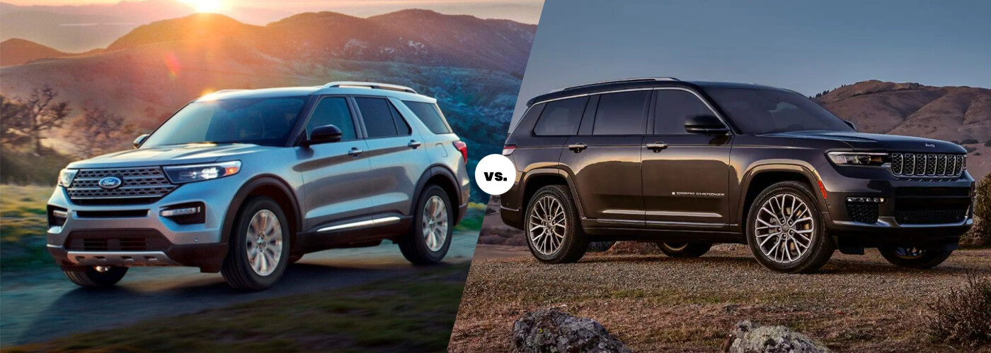 2023 Ford Explorer vs. 2023 Jeep Grand Cherokee
