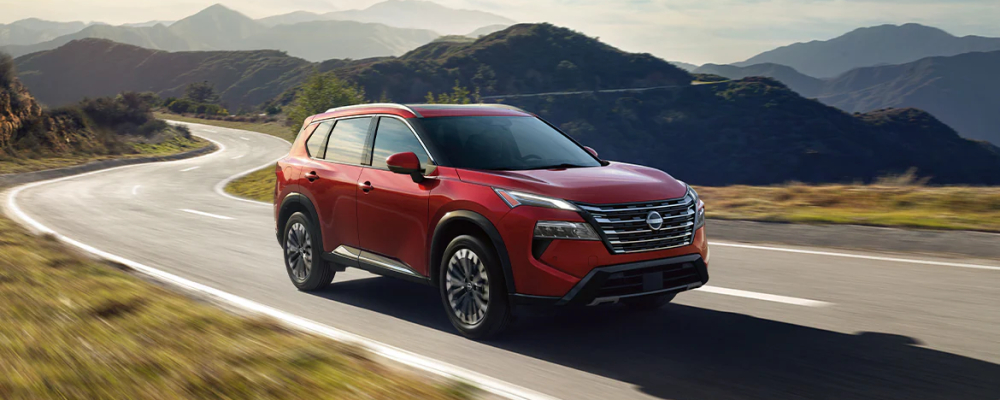 2026 Nissan Rogue Platinum AWD in Scarlet Ember Tintcoat
