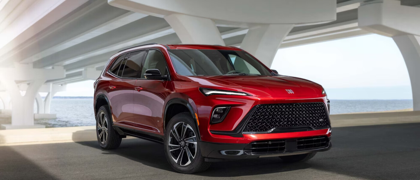 2026 Buick Enclave parked under overpass 