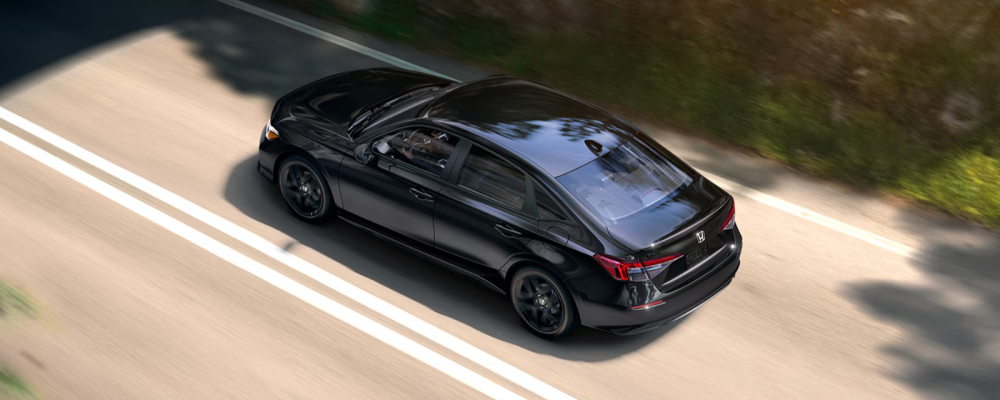 2026 Honda Civic Sport in Crystal Black Pearl Color
