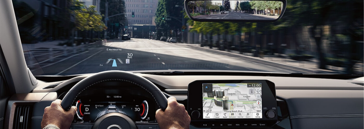 2025 Nissan Pathfinder head up display 2025 Nissan Pathfinder head up display
