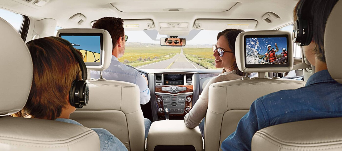 2019 Nissan Armada Rear Entertainment 2019 Nissan Armada Rear Entertainment