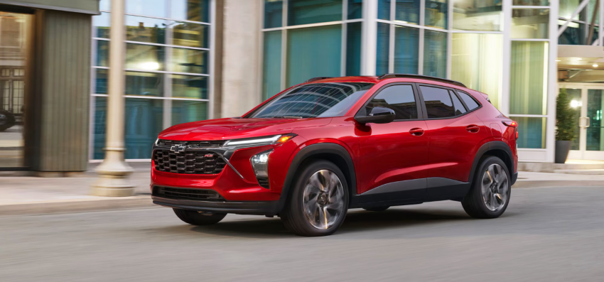 2026 Chevy Trax 2RS in Apex Red