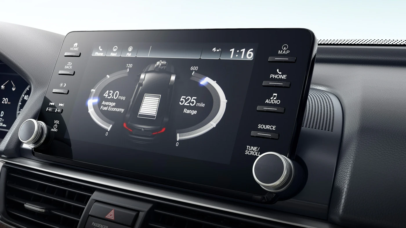 2022 Honda Accord Hybrid Driver Information Interface