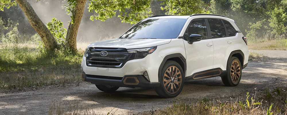 2026 Subaru Forester Sport in Crystal White Pearl