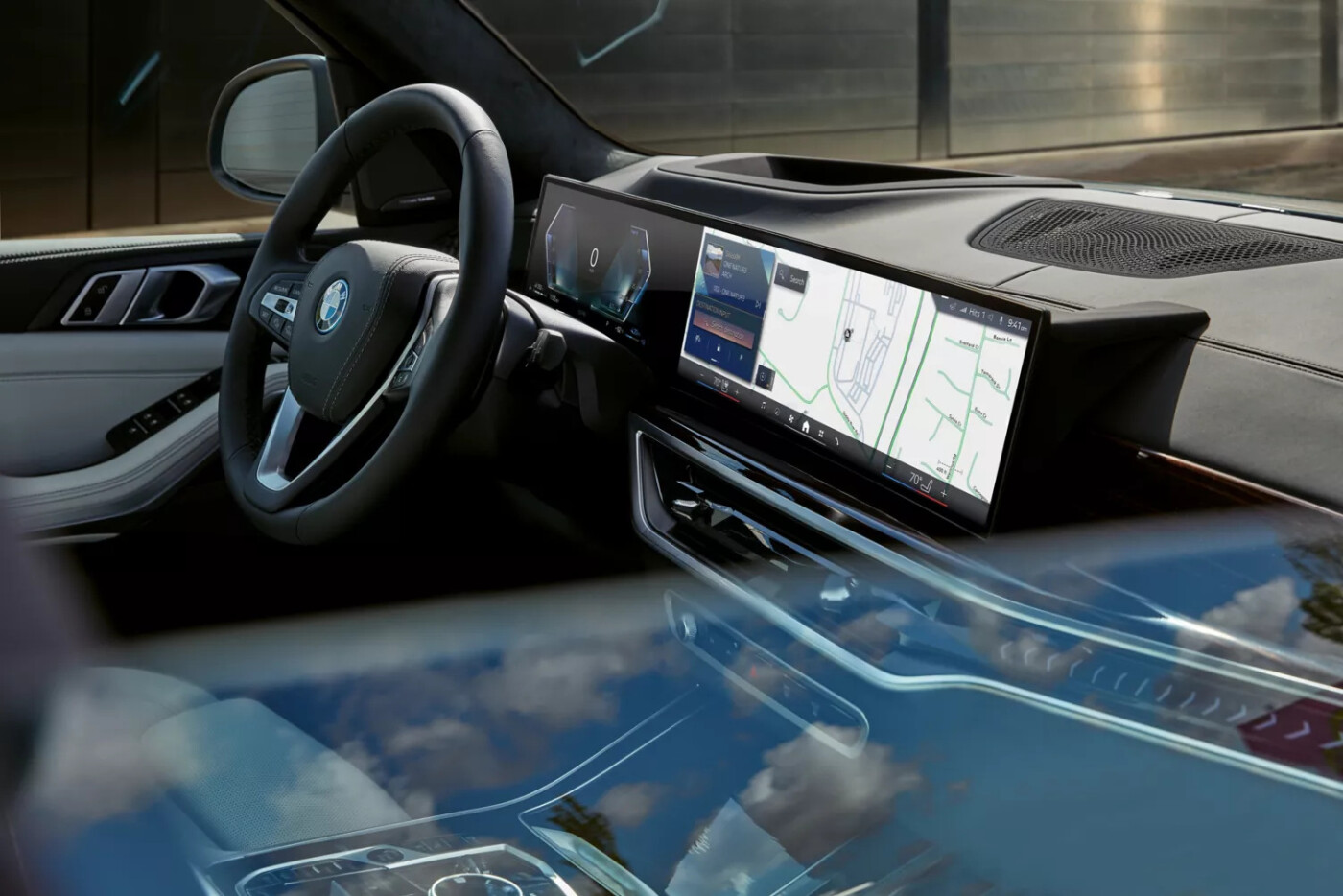 2026 BMW X6 interior with touch screen