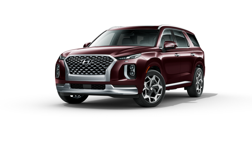 2022 Hyundai Palisade in Sierra Burgundy 2022 Hyundai Palisade in Sierra Burgundy