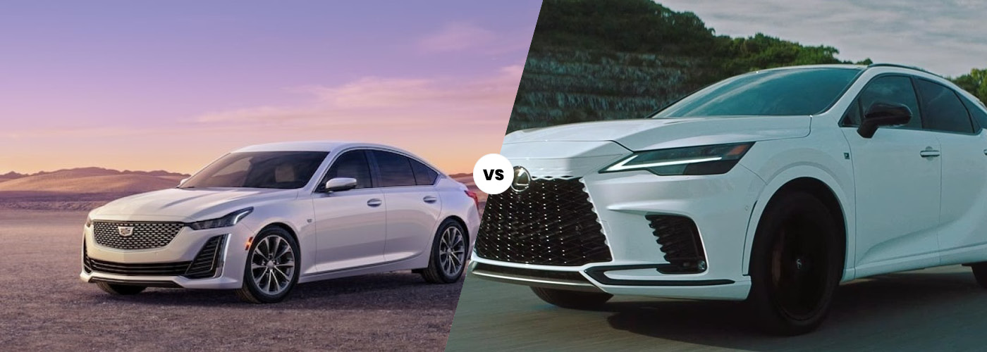 2023 Cadillac XT5 vs Lexus RX 350