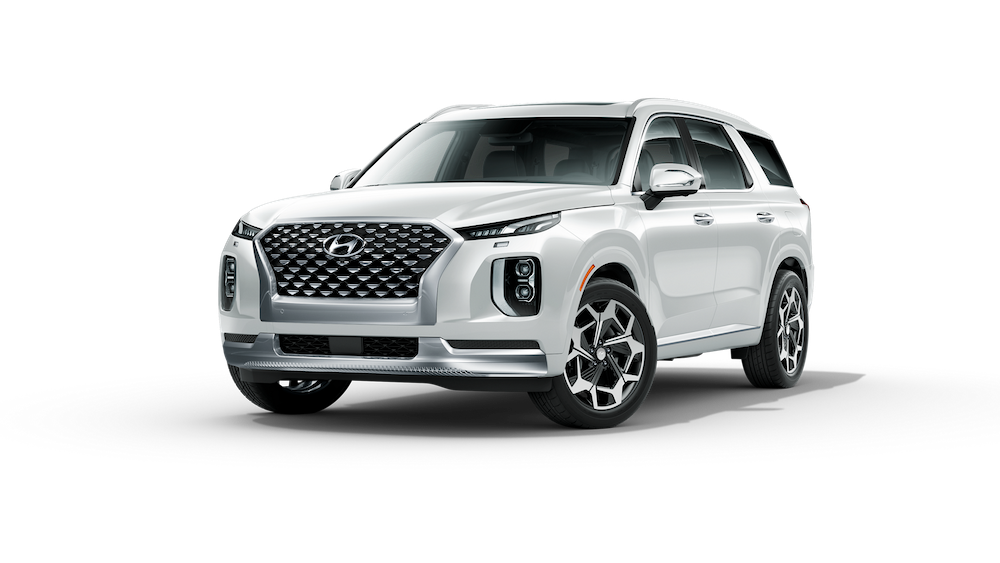 2022 Hyundai Palisade in Hyper White 2022 Hyundai Palisade in Hyper White