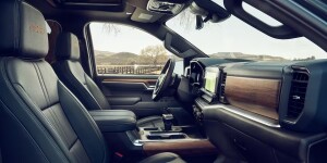Interior of a 2024 Chevrolet Silverado 1500
