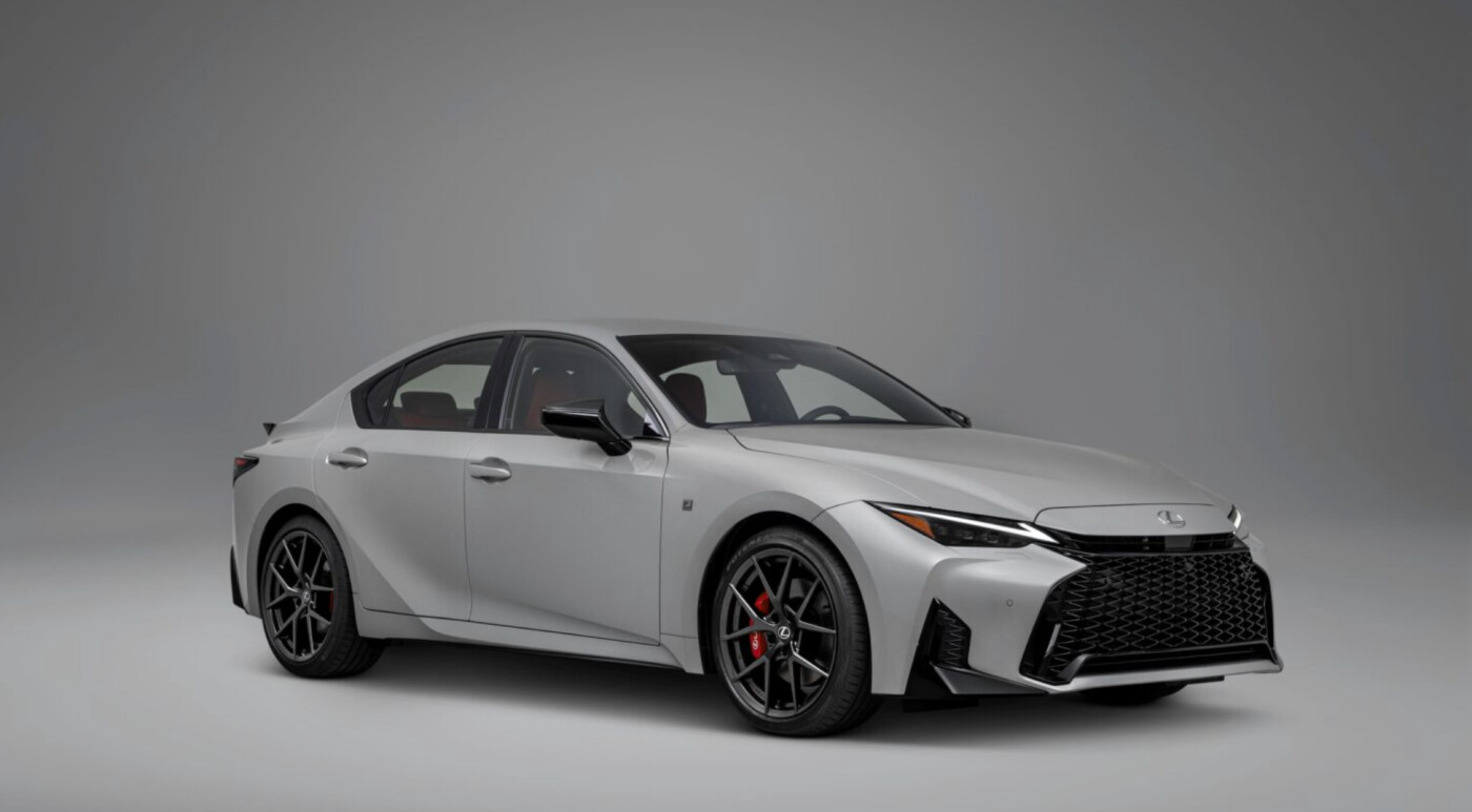 2026 Lexus iS in showroom